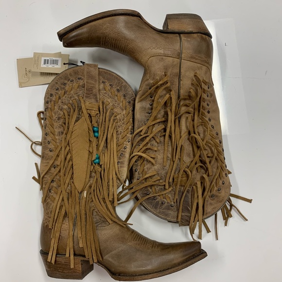 ariat brisco fringe boots